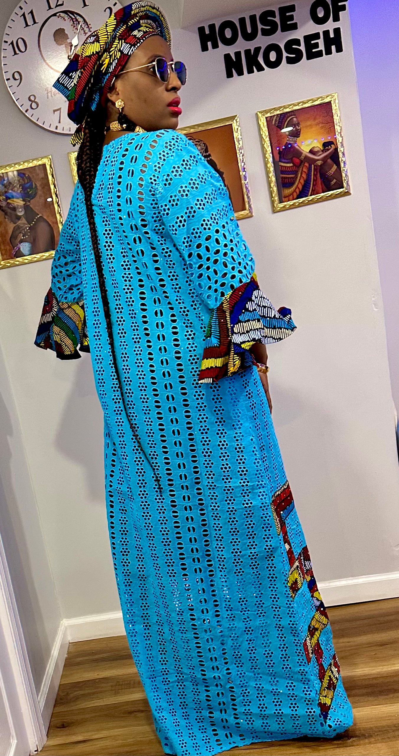 Dry lace and outlet ankara styles