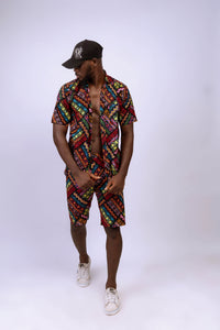 Men short set style #5.       (size xxl shirt only)