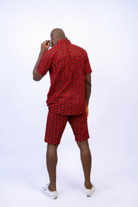 Men short set style #9.       (size xxl shirt only)